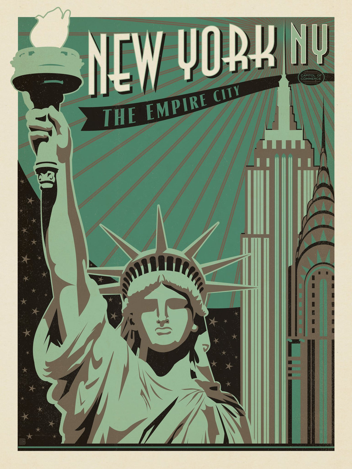 New York: Print Shop Series - Puzzle - Artwork