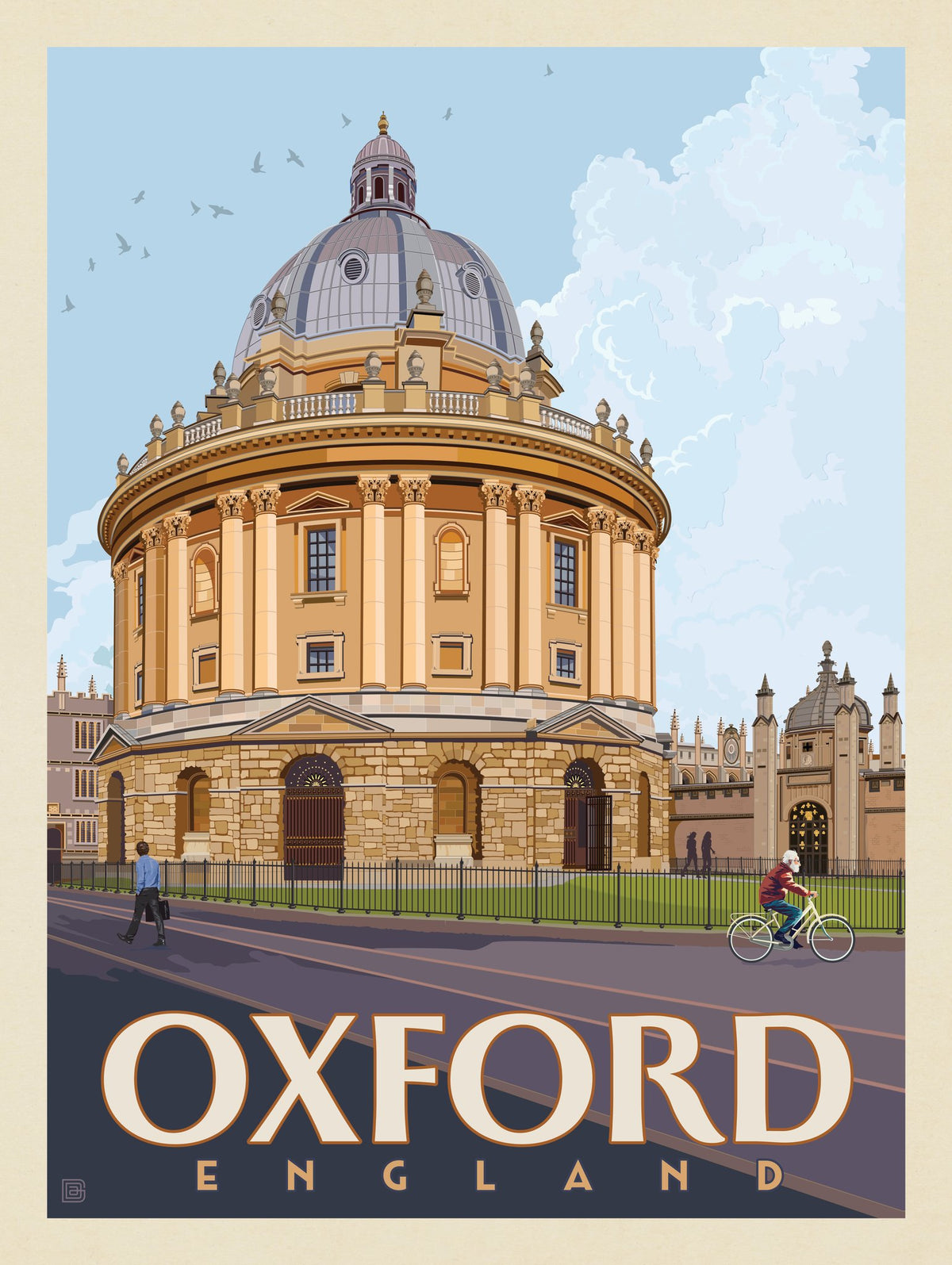 England: Oxford - Puzzle - Artwork