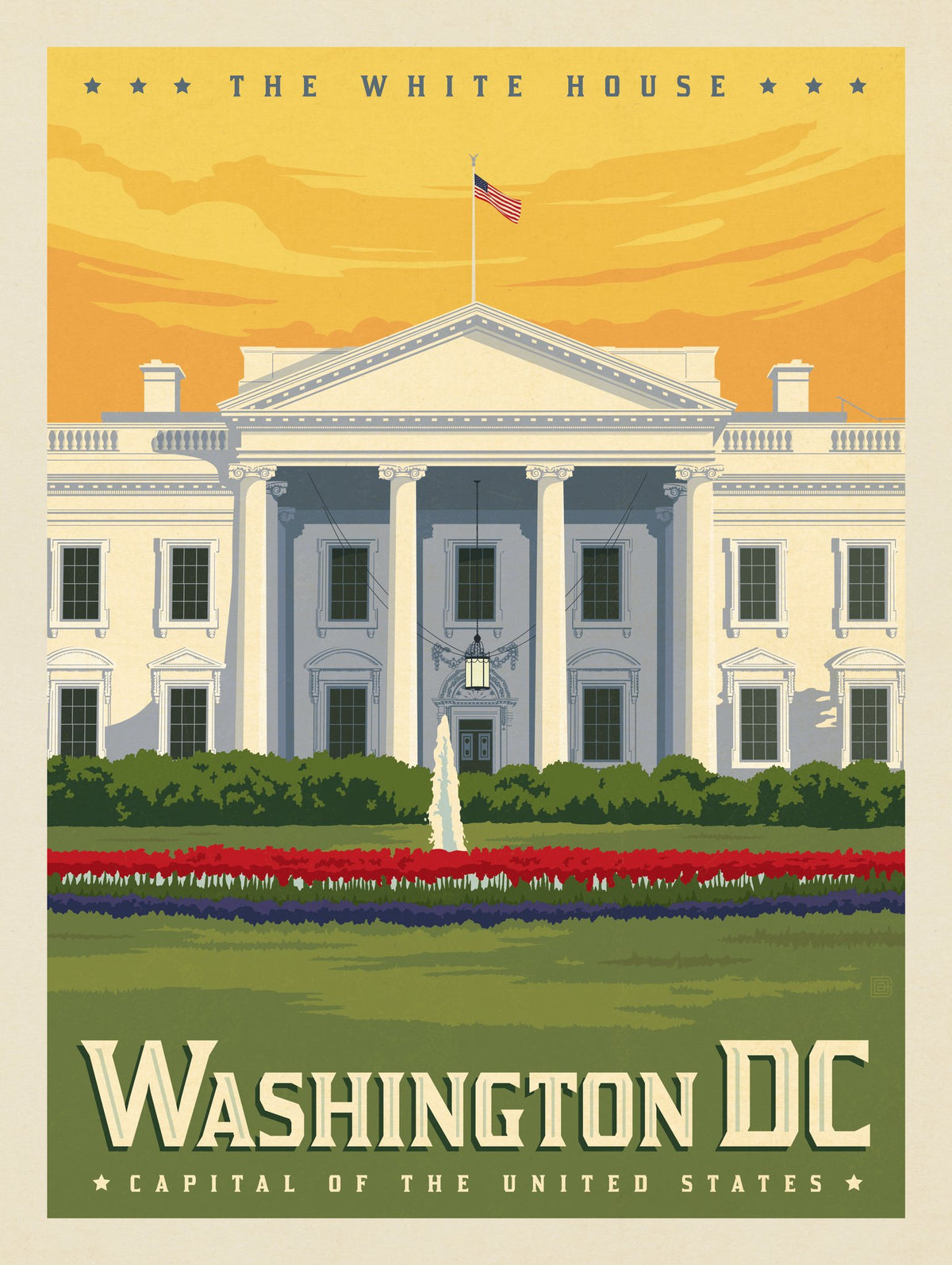 Washington, DC: White House - Puzzle - Artwork