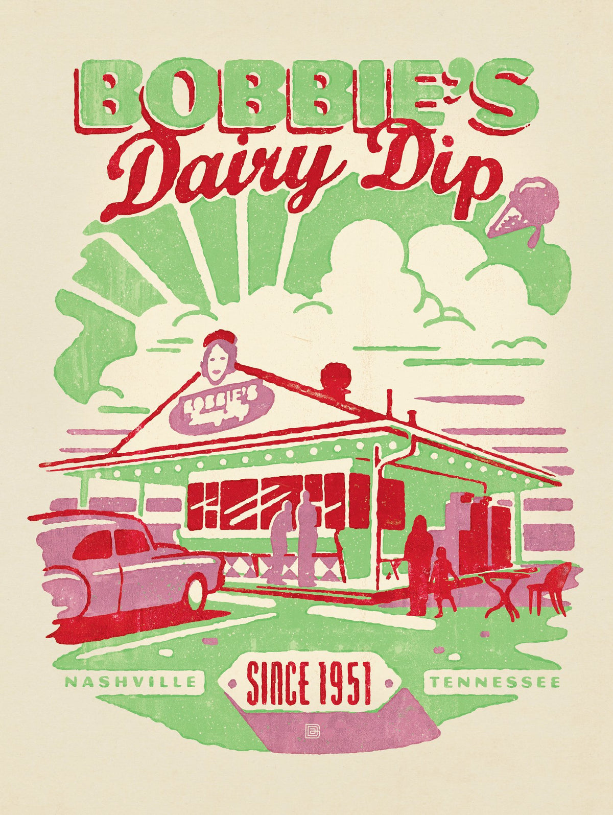 Bobbie’s Dairy Dip - Puzzle - Artwork