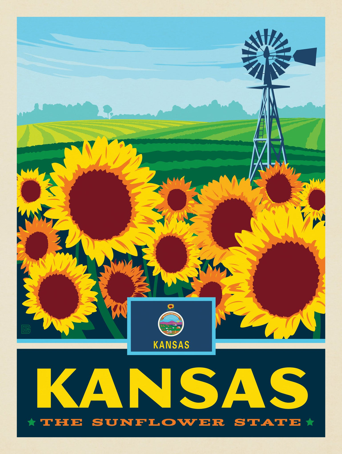 Kansas State Pride - Puzzle - Artwork