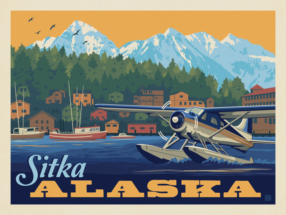 Alaska: Sitka - Puzzle - Artwork