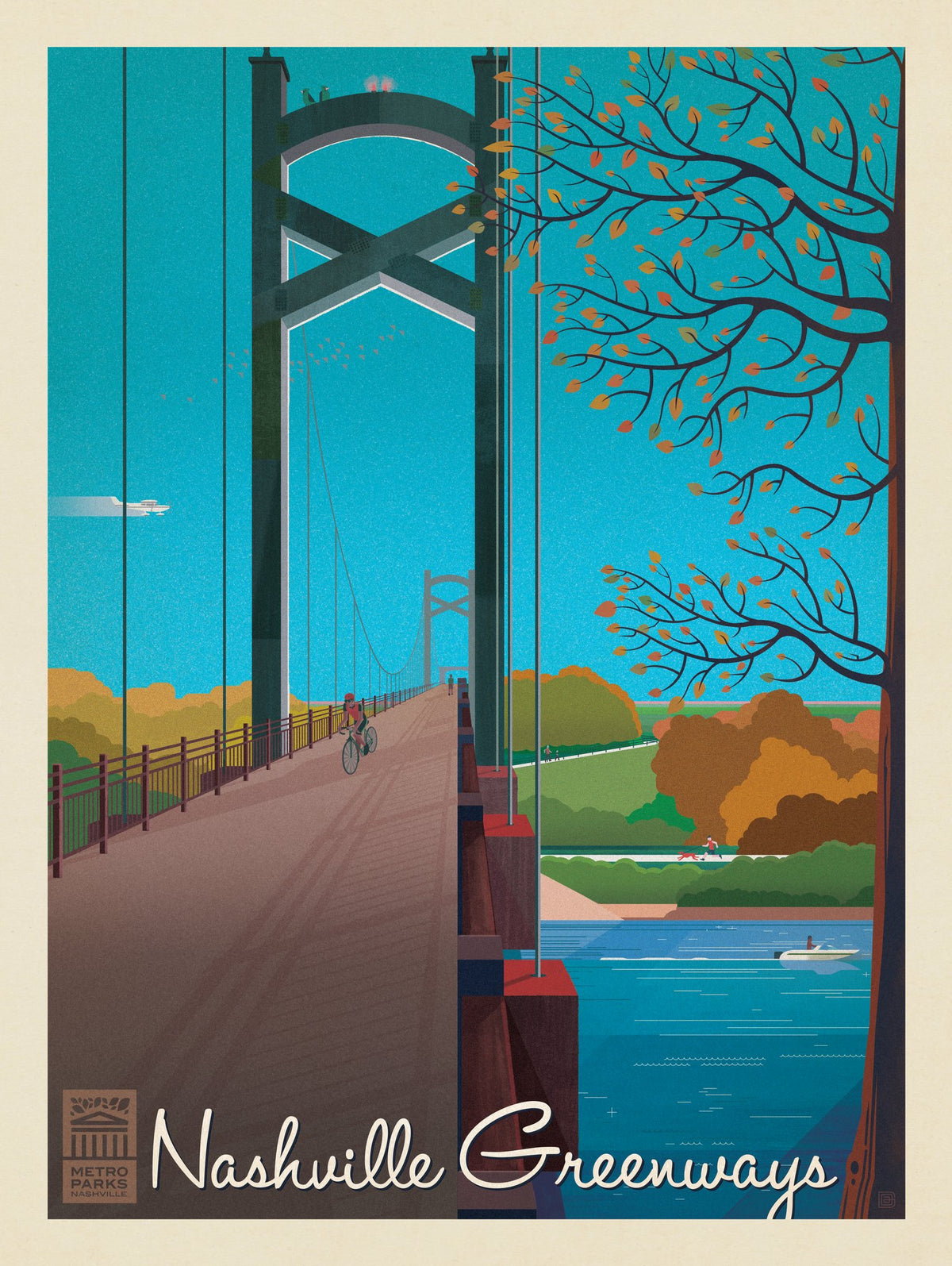 Metro Parks: Nashville Greenways - Puzzle - Artwork