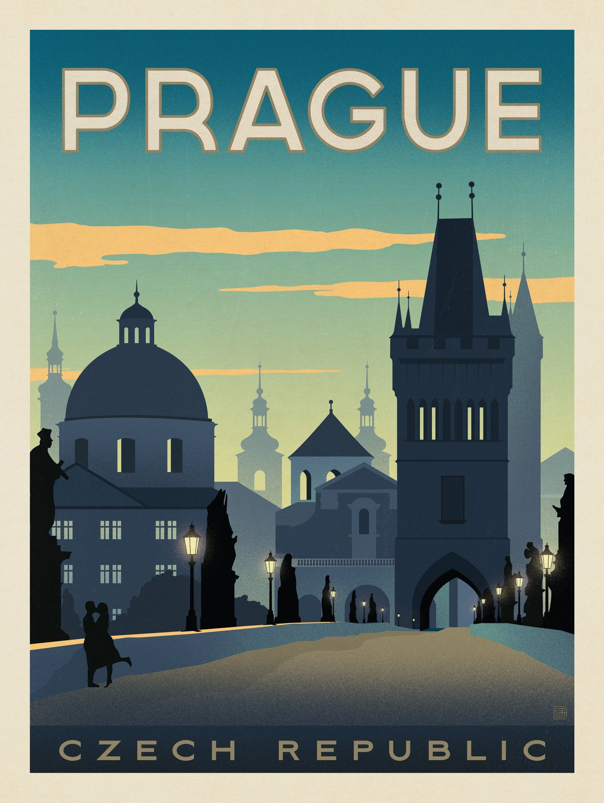 Czech Republic: Prague - Puzzle - Artwork