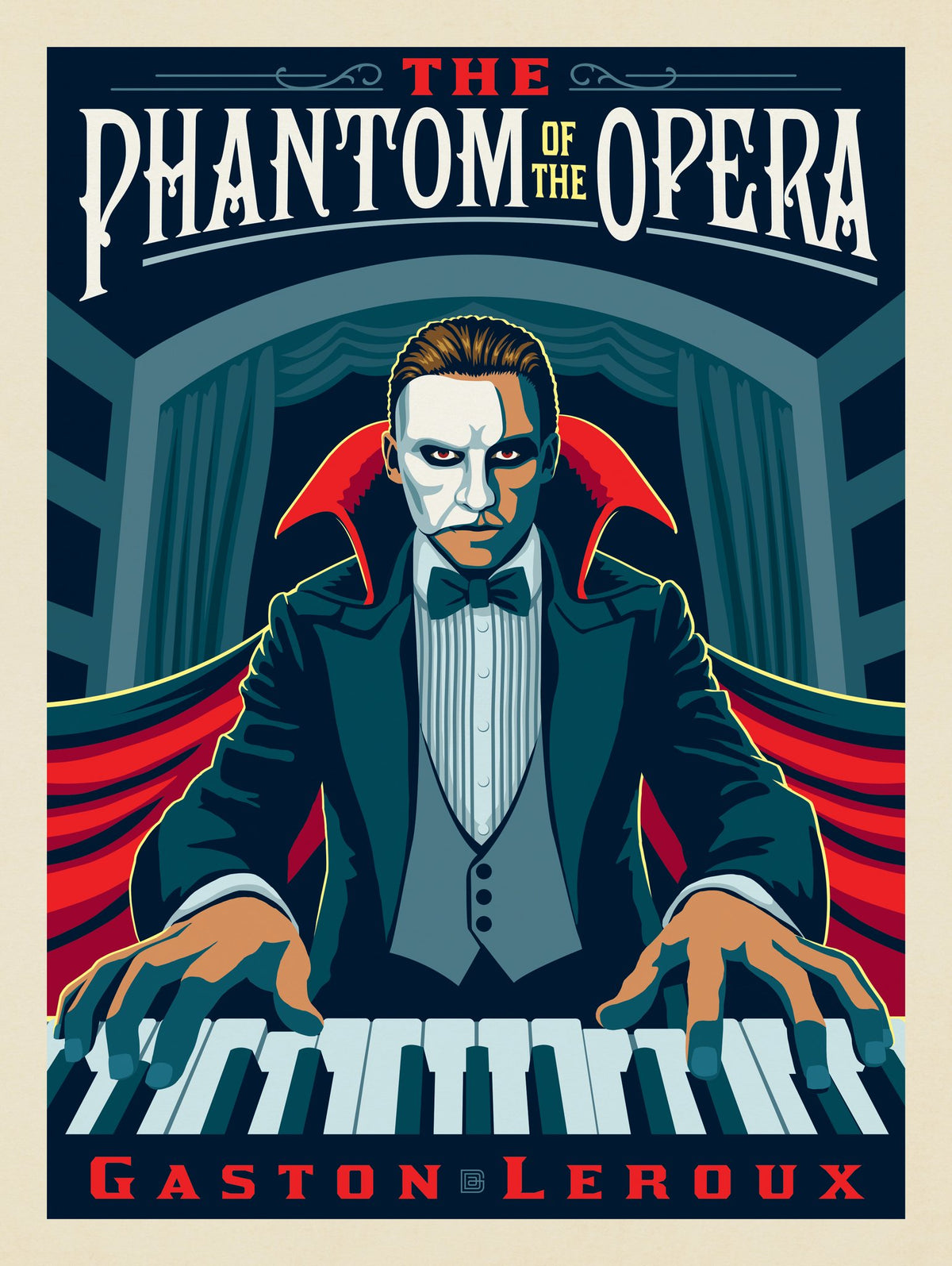 The Phantom Of The Opera: Gaston Laroux - Puzzle - Artwork
