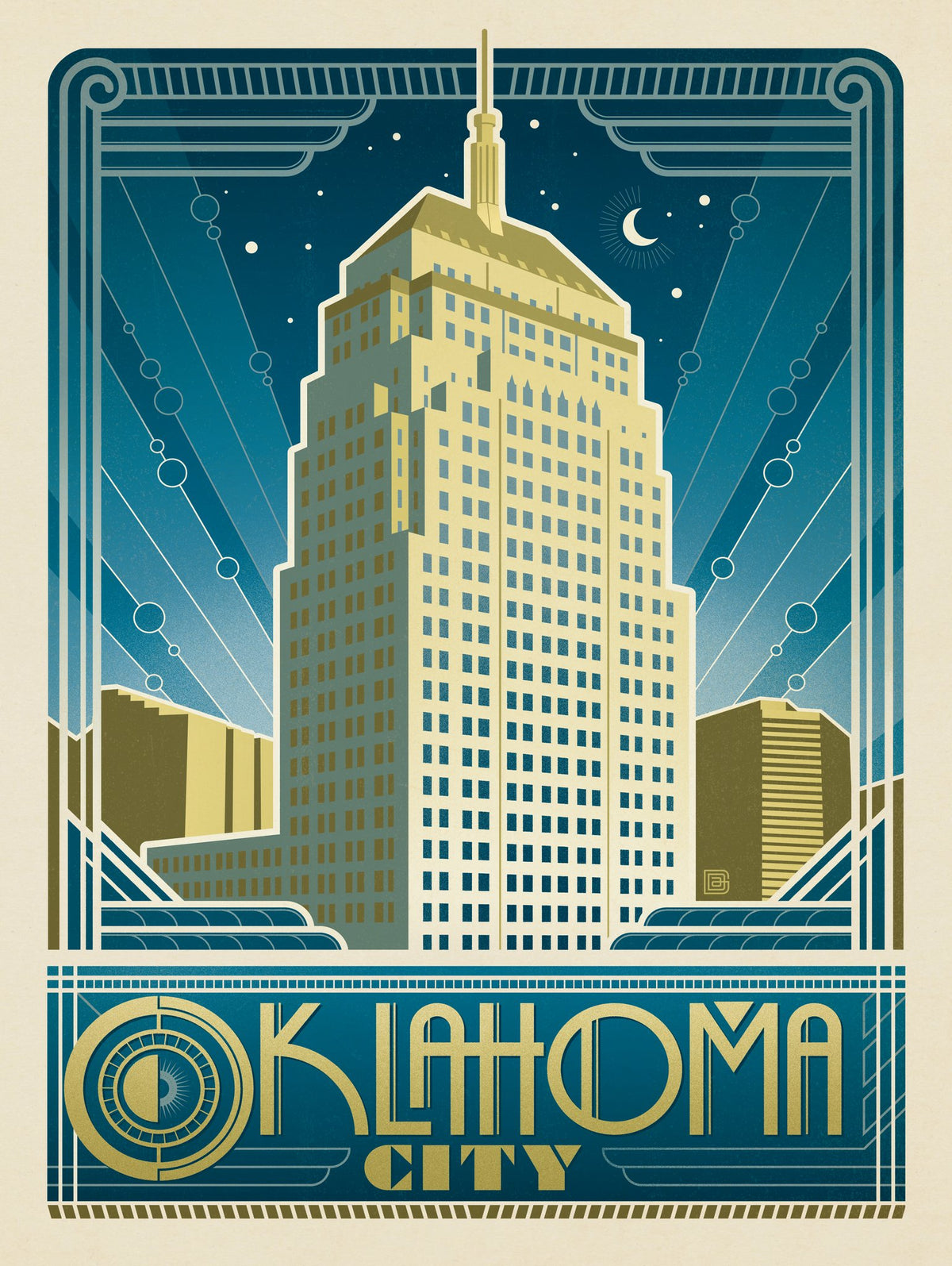 Oklahoma City, OK - Puzzle - Artwork