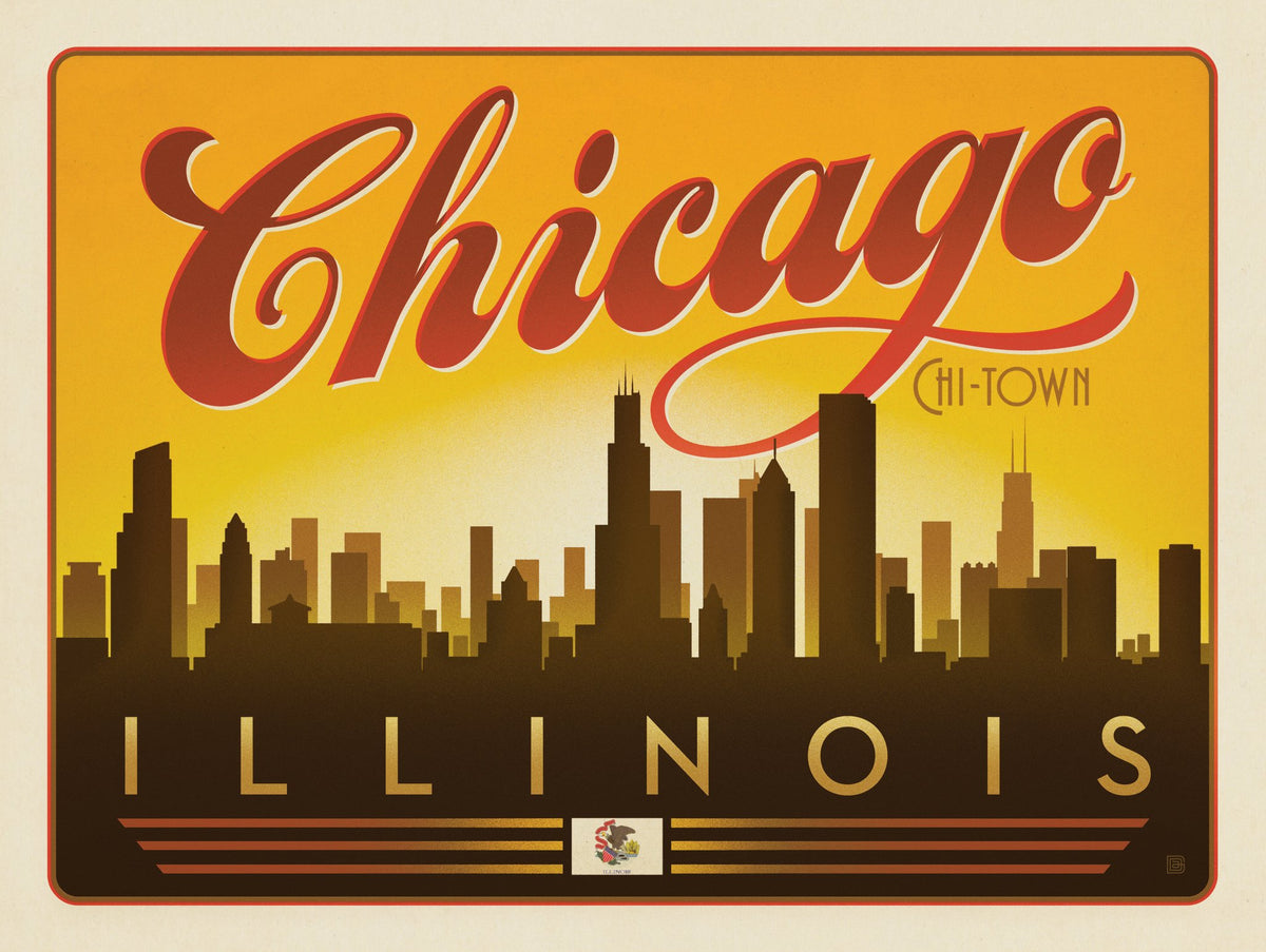 Chicago: Horizontal Skyline - Puzzle - Artwork