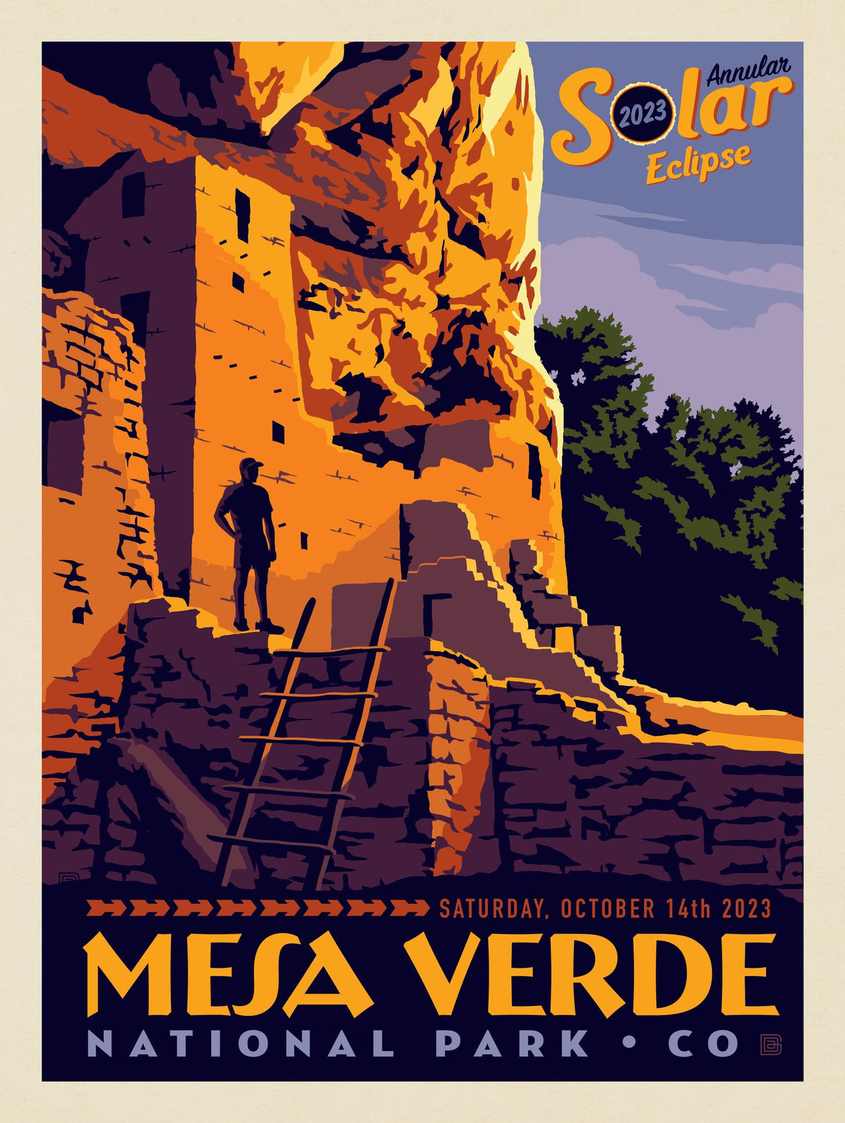 Annular Solar Eclipse: 2023 Mesa Verde National Park - Puzzle - Artwork