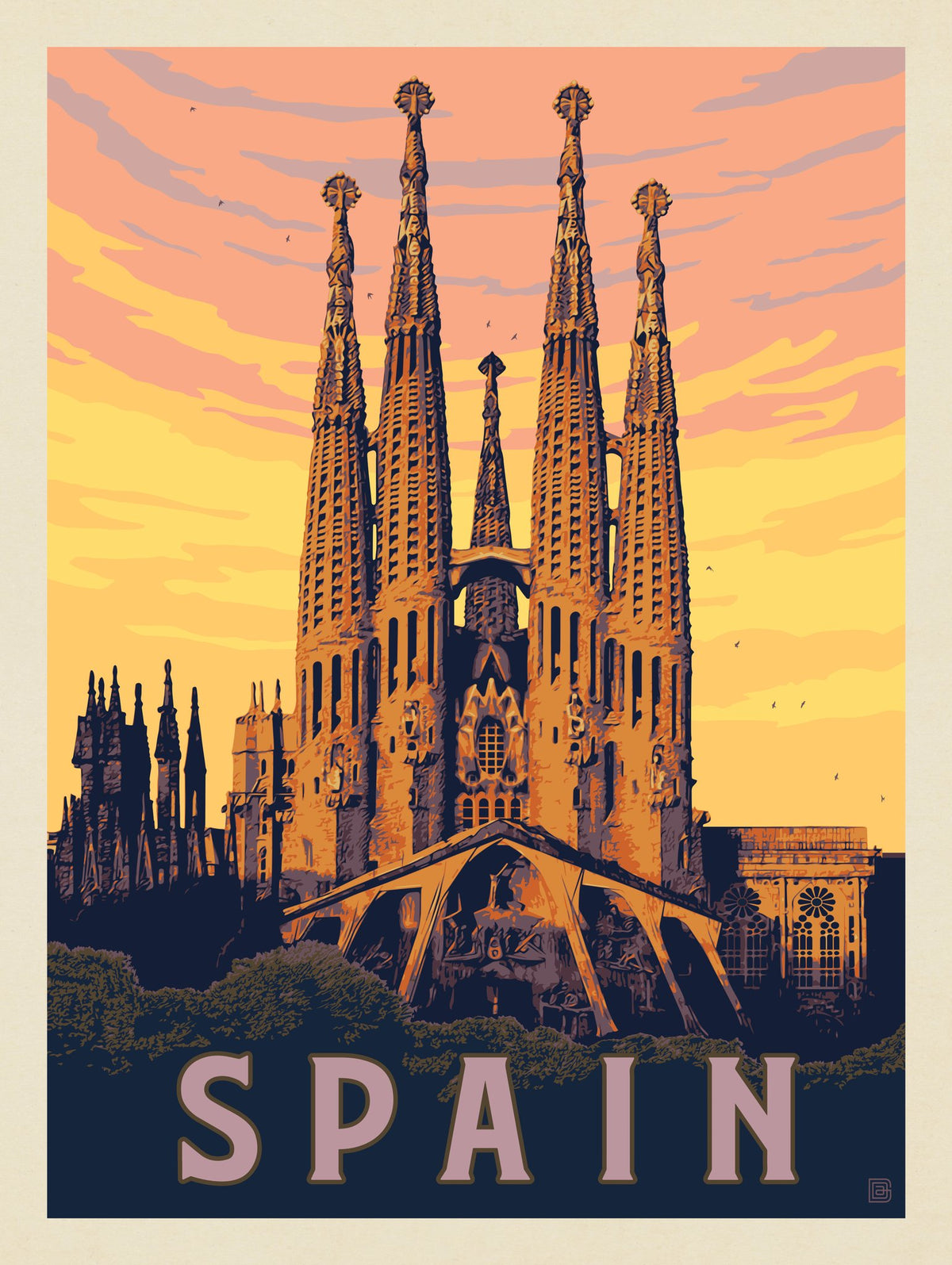 Spain: Familia Sagrada - Puzzle - Artwork