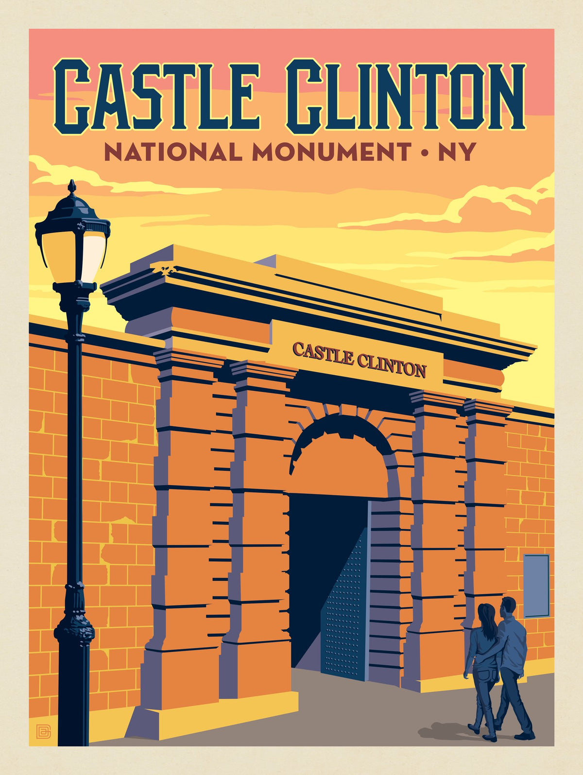 Castle Clinton National Monument, NY - Puzzle - Artwork