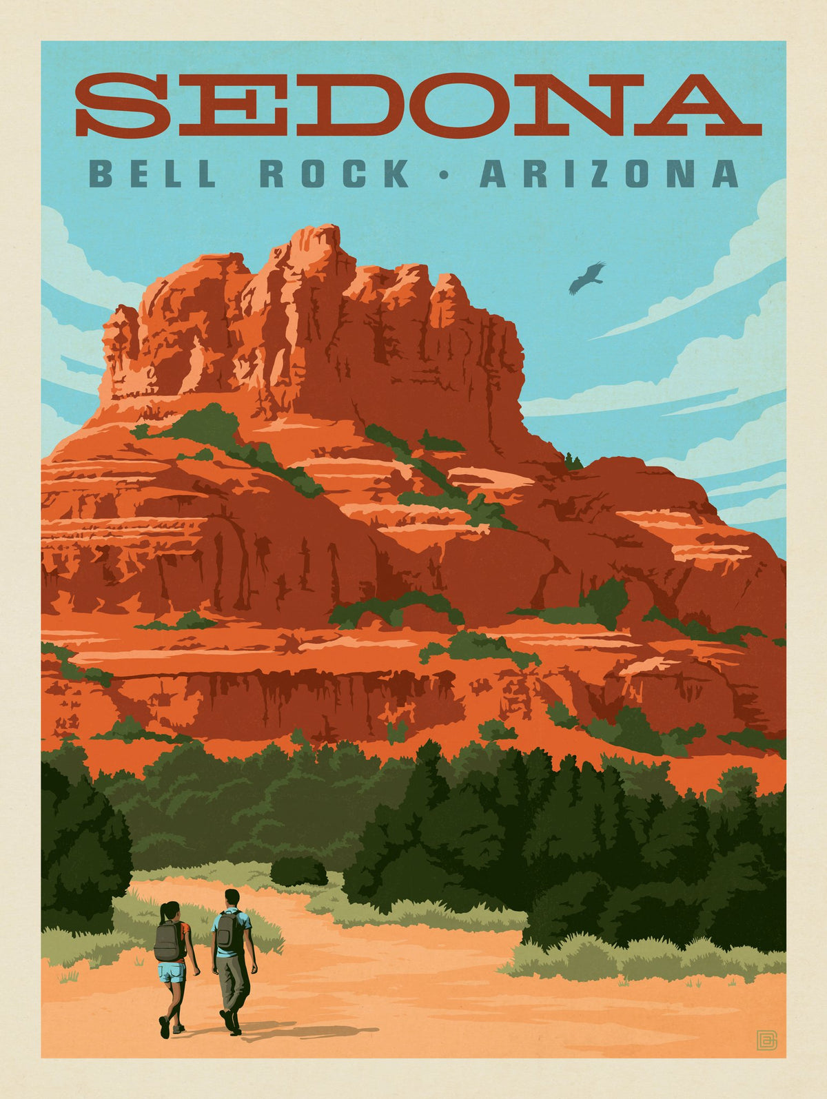 Sedona, AZ: Bell Rock - Puzzle - Artwork