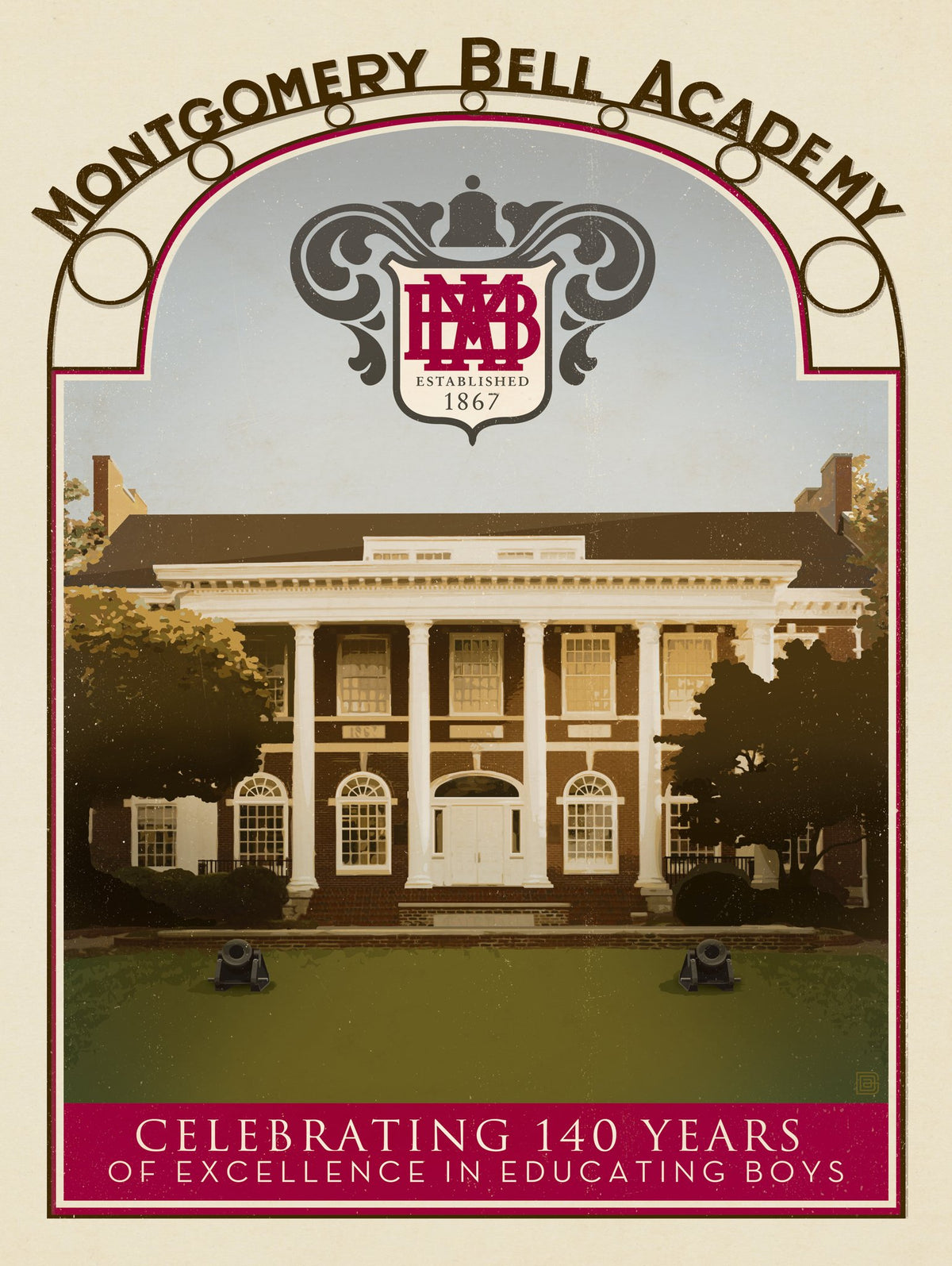 Montgomery Bell Academy - Puzzle - Artwork