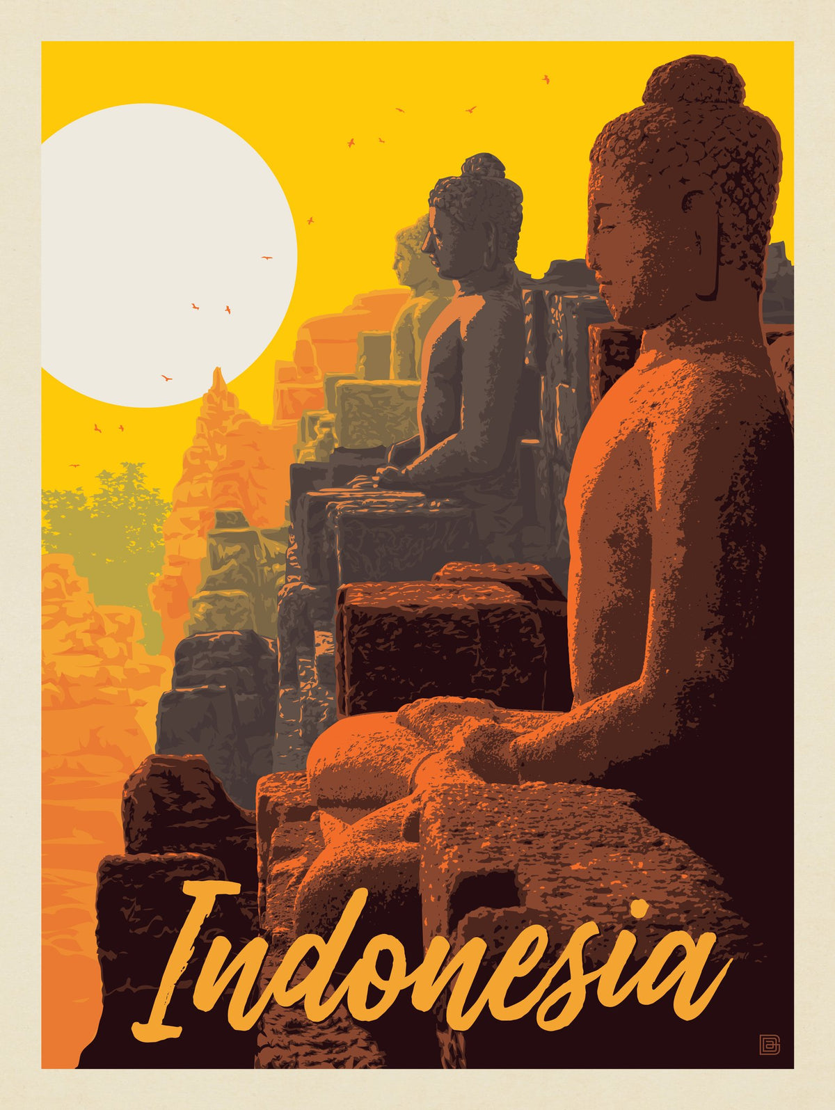 Indonesia - Puzzle - Artwork