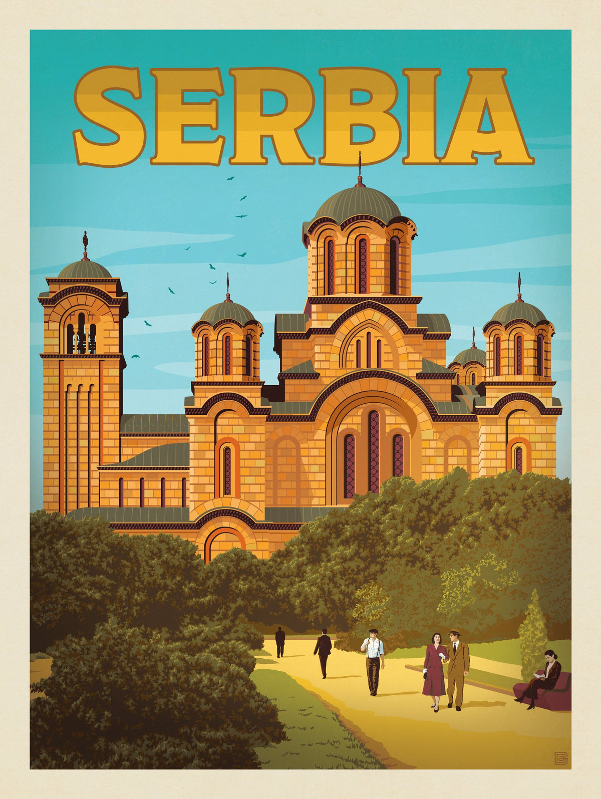 Serbia - Puzzle - Artwork