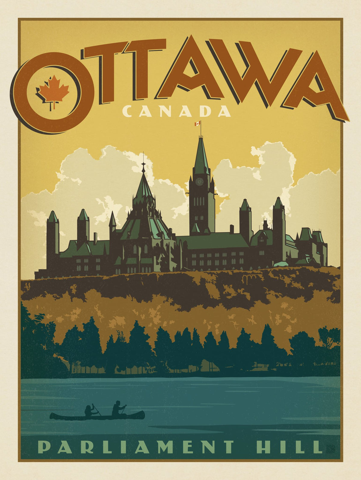 Canada: Ottawa - Puzzle - Artwork