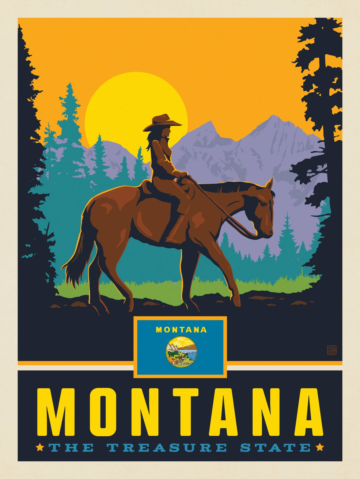 Montana State Pride - Puzzle - Artwork