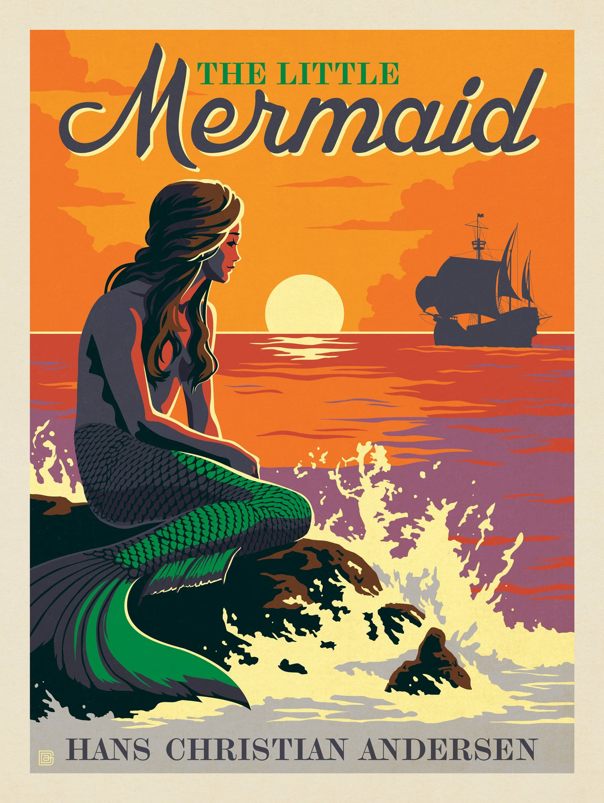 The Little Mermaid: Hans Christian Andersen - Puzzle - Artwork