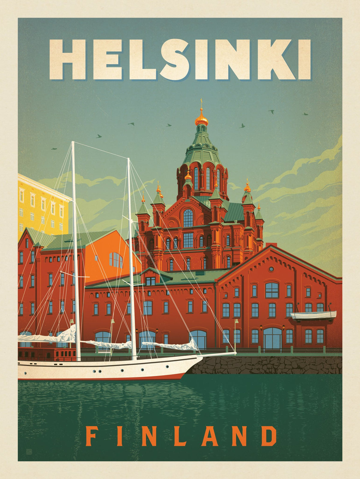 Finland: Helsinki - Puzzle - Artwork