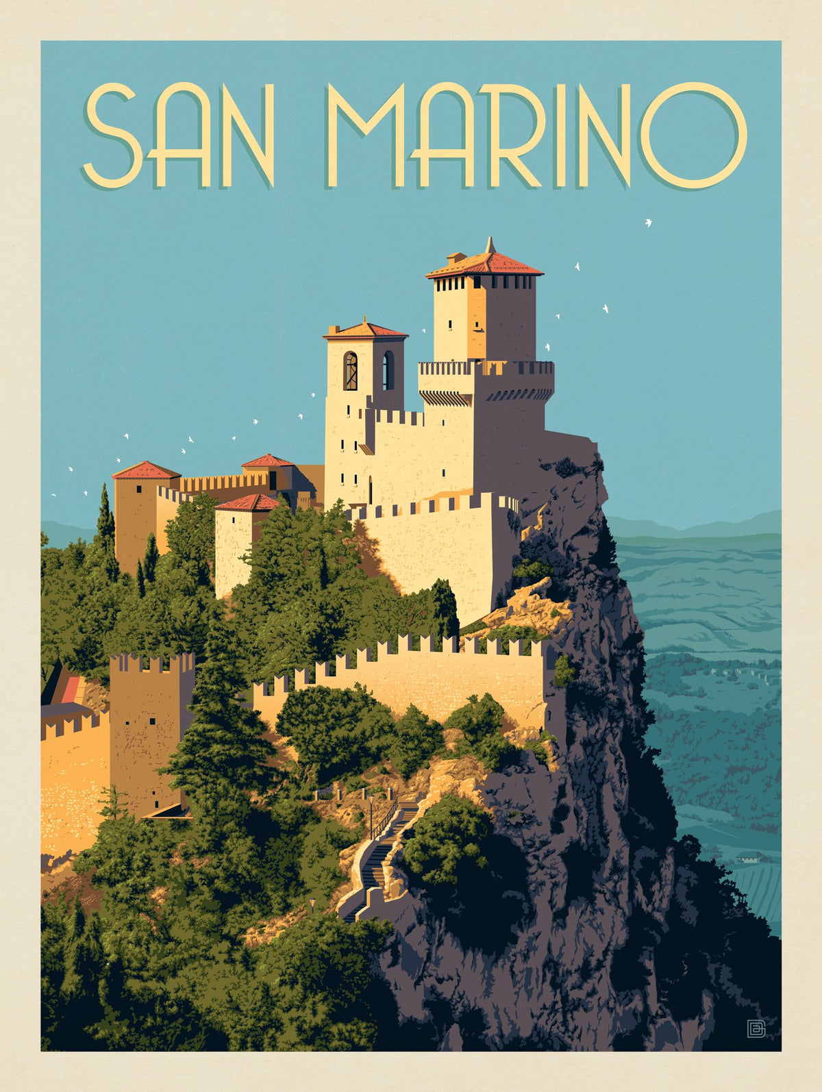 San Marino - Puzzle - Artwork