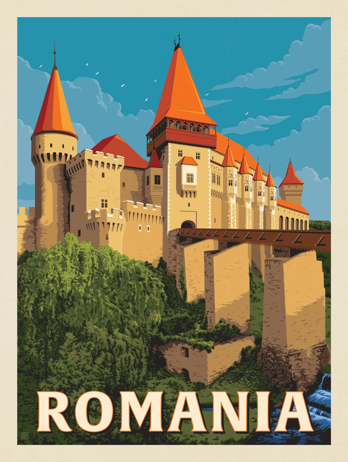 Romania - Puzzle - Artwork