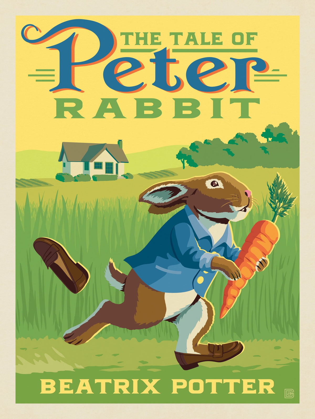 The Tale Of Peter Rabbit: Beatrix Potter - Puzzle - Artwork