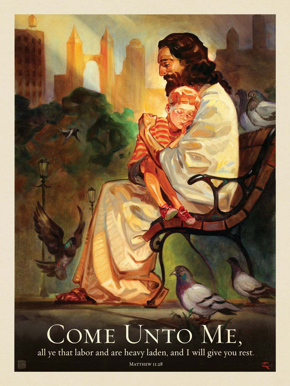 Jesus: Come Unto Me - Puzzle - Artwork