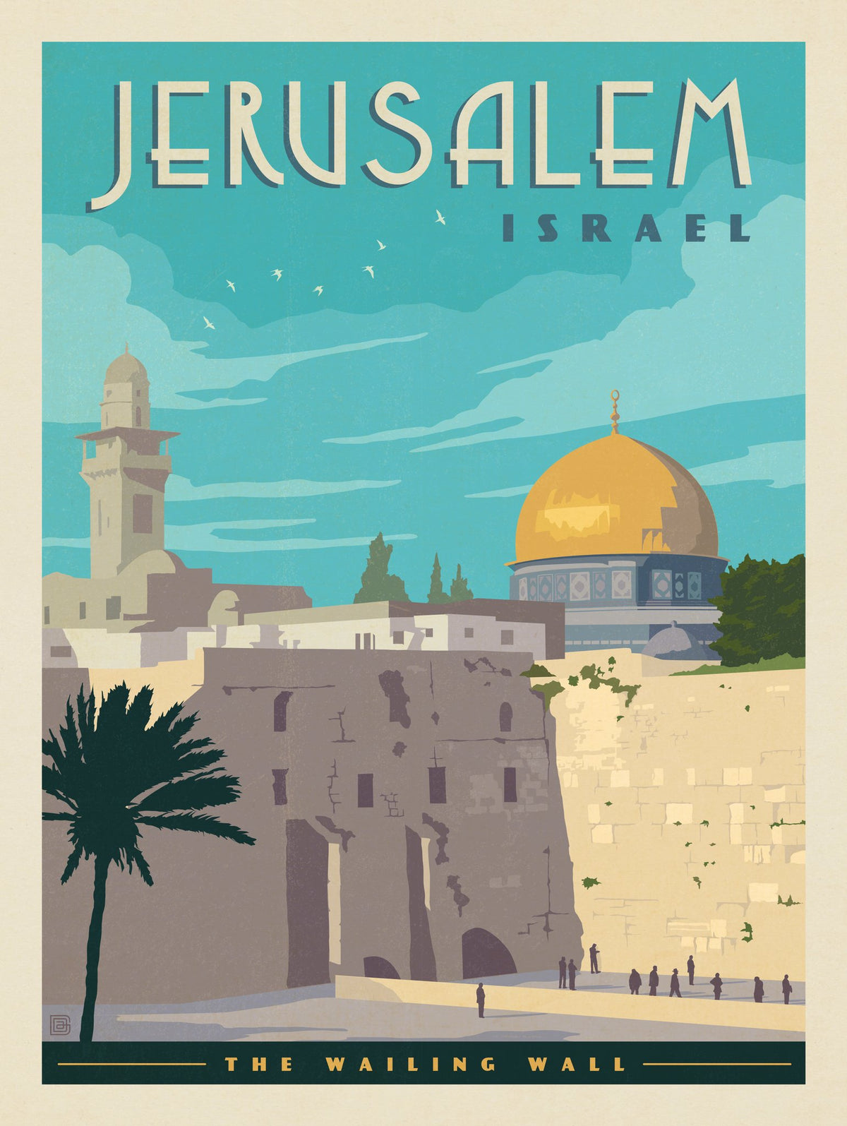 Israel: Jerusalem - Puzzle - Artwork