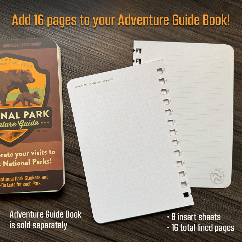 National Park Adventure Guide Book: 16-Page Expansion Set