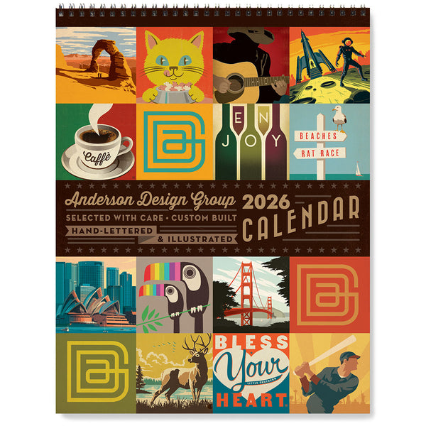 Build-Your-Own Custom 2025 Wall Calendar | Anderson Design