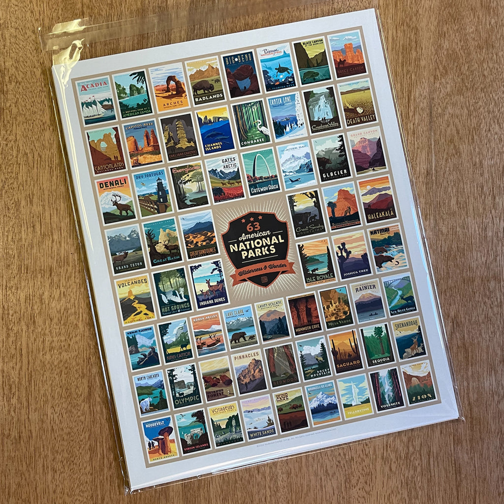 20-Piece Bargain Bundle—National Parks 11"x14" Prints (Best Seller!)