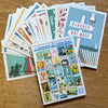 POSTCARDS: Coastal Collection 24-piece Set