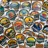 BIG EMBLEM: 51-Piece Explore The USA Sticker Set