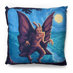 18"x18" Throw Pillow: Legends Of The National Parks-MothMan
