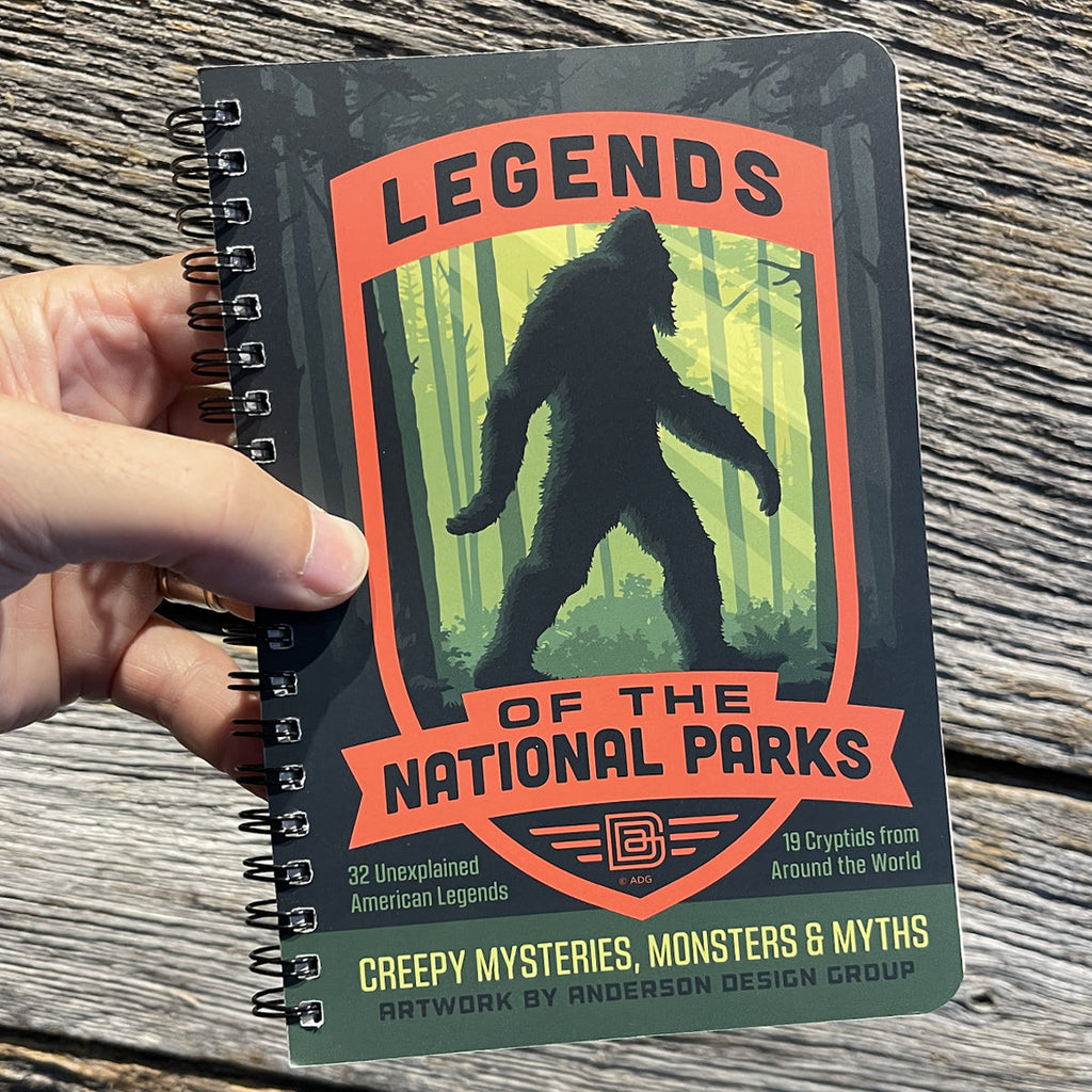 2024 Scratch-N-Dent Sale: Legends Of The National Park Guide Book: (Bargain—50% OFF)