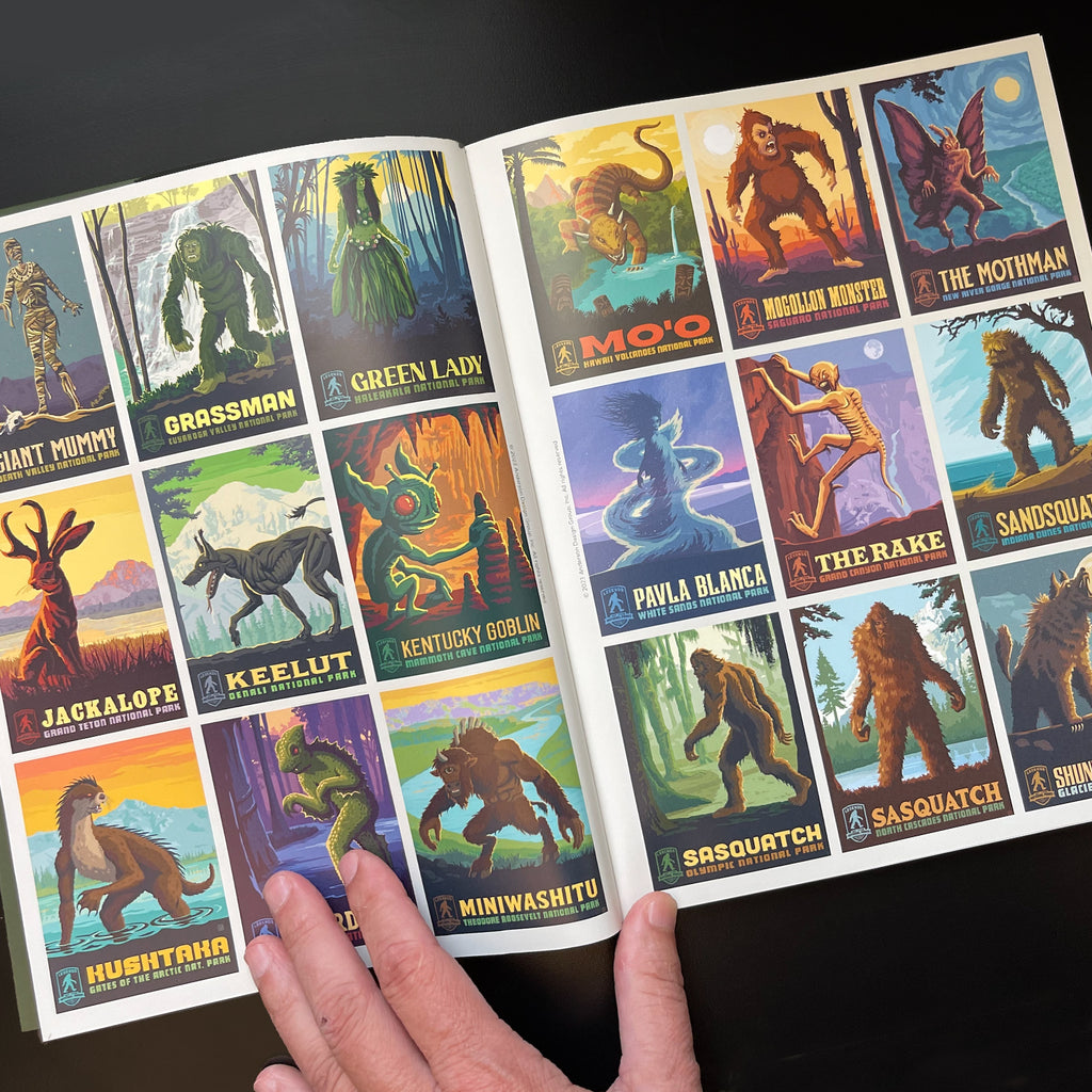 COLORING BOOK BUNDLE: Space Travel, Legendary Creatures, & National Parks