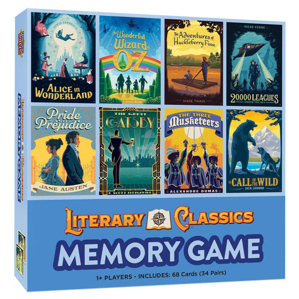 Literary Classics Memory Game