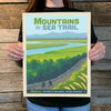 Irvine, California Collector's Print: Mountain To Sea Trail