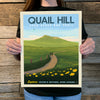 Irvine, California Collector's Print: Quail Hill