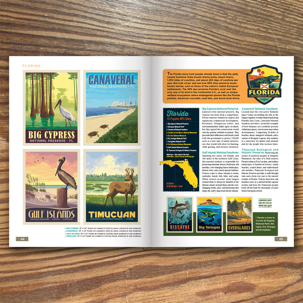 National Park Lover's Bundle: Beyond The National Parks & 63 Illustrated NP HARD COVER Books