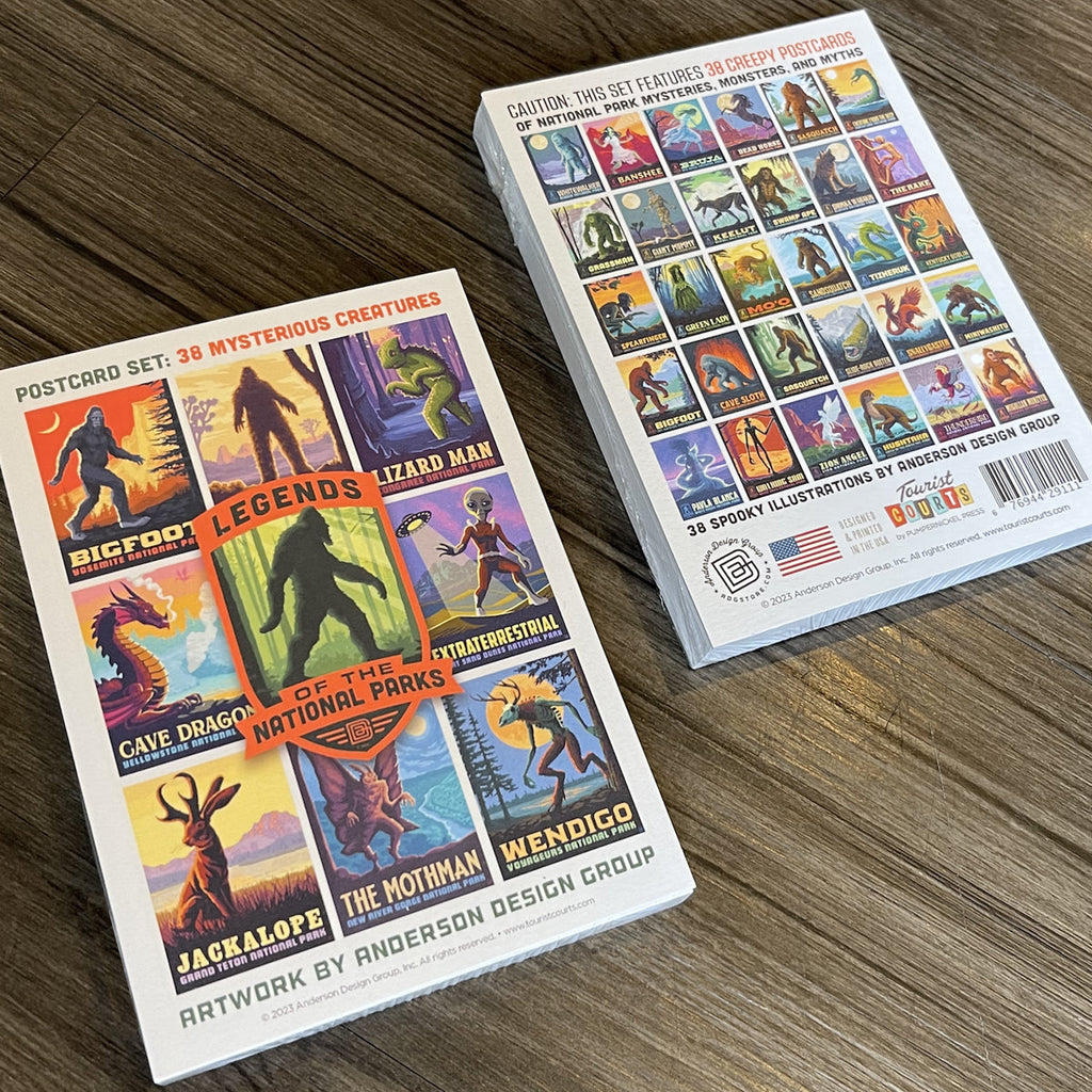 Gift Set: 5-Piece Deluxe Legends Of The National Parks (Bargain Book Bundle)
