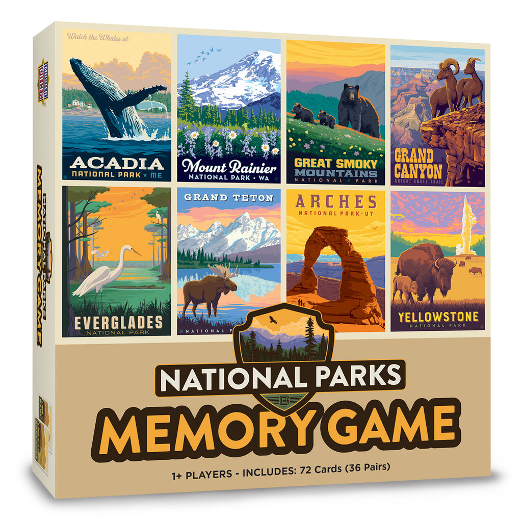 National Park Memory Game (Best Seller) - Anderson Design Group