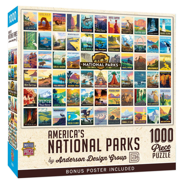 1000-Pc. Puzzle: America's National Parks