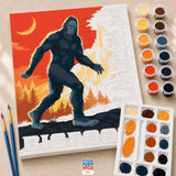 Paint-By-Numbers Kit: Bigfoot