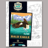 Paint-By-Numbers Kit: Bald Eagle
