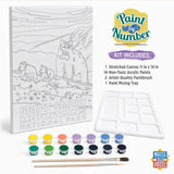 Paint-By-Numbers Kit: Great Smoky Mountains Bears