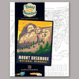 Paint-By-Numbers Kit: Mount Rushmore