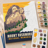 Paint-By-Numbers Kit: Mount Rushmore