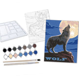 Paint-By-Numbers Kit: Wolf