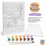 Paint-By-Numbers Kit: Yellowstone Bison