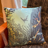 Our Throw Pillow in a room
